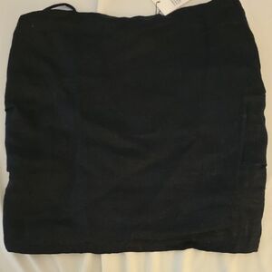 Faithfull the Brand Midnight Linen Top Size 8 US